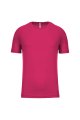 Heren Sportshirt Proact PA438 FUCHSIA